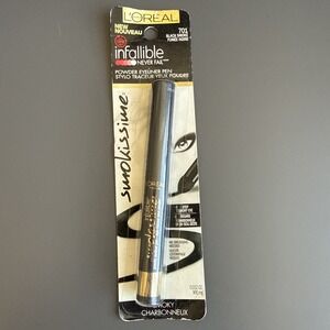 Loreal Infallible Smokissime Powder Eyeliner Pen #701 Black Smoke (New/Sealed)
